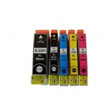 thumbnail of 5x Tintenpatronen kompatibel f. Epson Expression Premium XP-645 ersetzt Epson 33XL und 33 Tintenpatronen