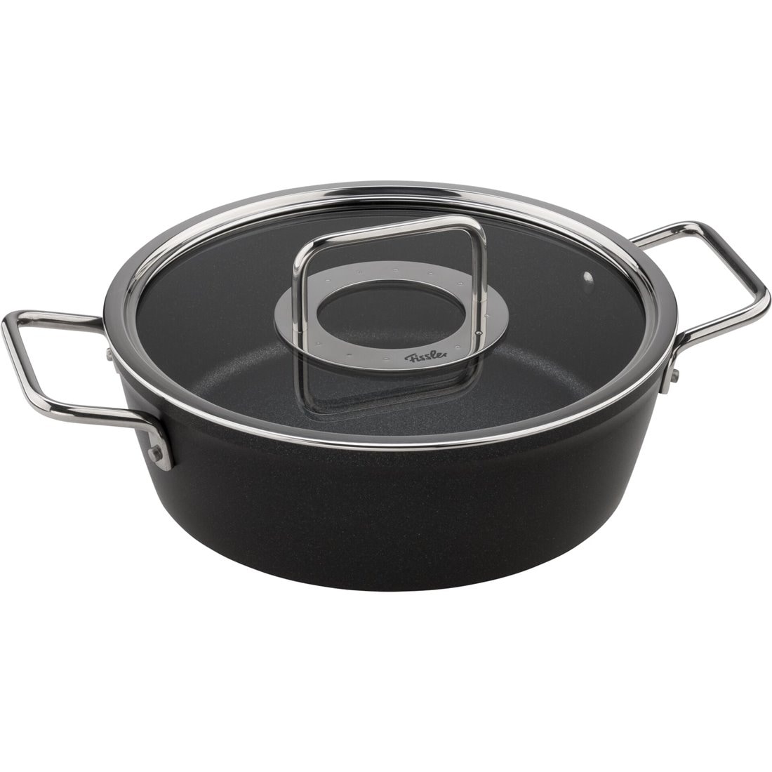 Fissler - Adamant - 28 cm Kochtopf mit Glasdeckel