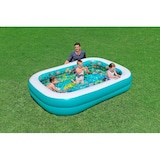 thumbnail of Bestway Piscina familiar hinchable 3D Adventure, PVC, 175 x 262 x 51 cm, incl. 2 gafas 3D y parches de reparación, 778 L