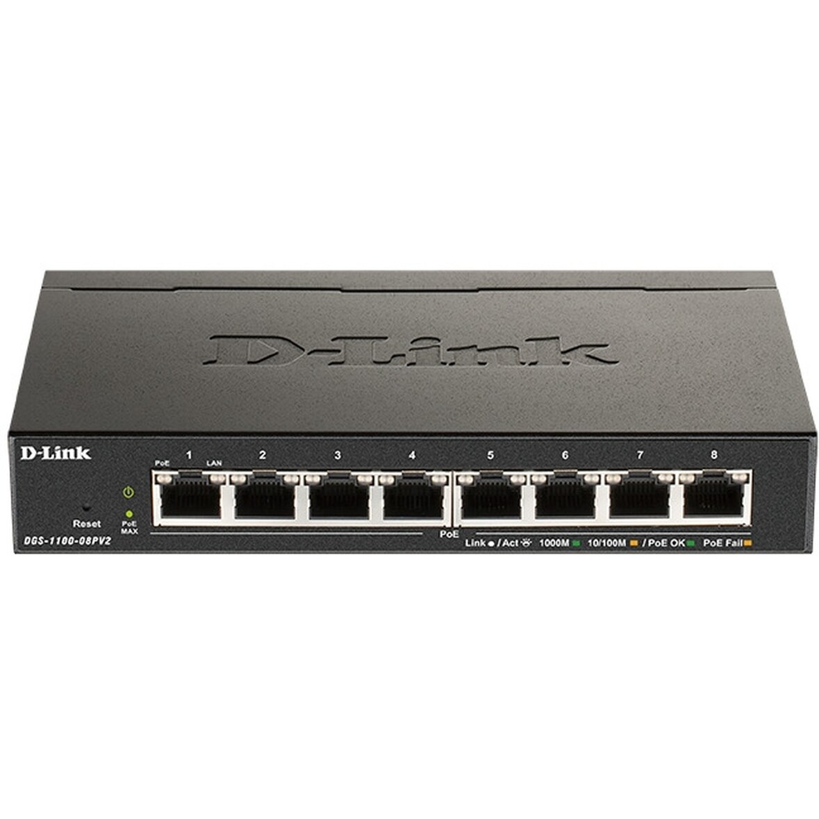 Switch gestito intelligente D-LINK DGS-1100-08PV2 Gigabit