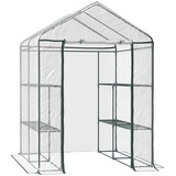 thumbnail of Outsunny - Foliengewächshaus - 143Lx143Wx195Hcm - Transparent
