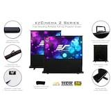thumbnail of ELITE SCREENS-EZ CINEMA PLUS - MOBILE KOFFERLEINWAND16:9 / MaxWhite 2 / 186 x 105-Projektionsleinwand-geeignet für: normalen Beamer
