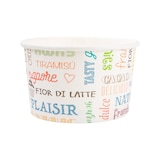 thumbnail of 2000 Unités - Pots À Glaces 'Parole' 240 Ml 250 + 18 Pe G/M2 Ø9,4X5,5 Cm Blanc Carton - Garcia de Pou