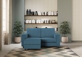 thumbnail of Mittleres 2-Sitzer-Sofa Marrak (zwei 70-cm-Sitze) + Pouf, Außenmaße L.168 T.145, Avio-Farbe