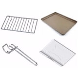 thumbnail of Sirge FORNO21L Elektrische oven Zwart 21L 1400W Statische en geventileerde oven met dubbel glas en 3 kookniveaus 100-250°C