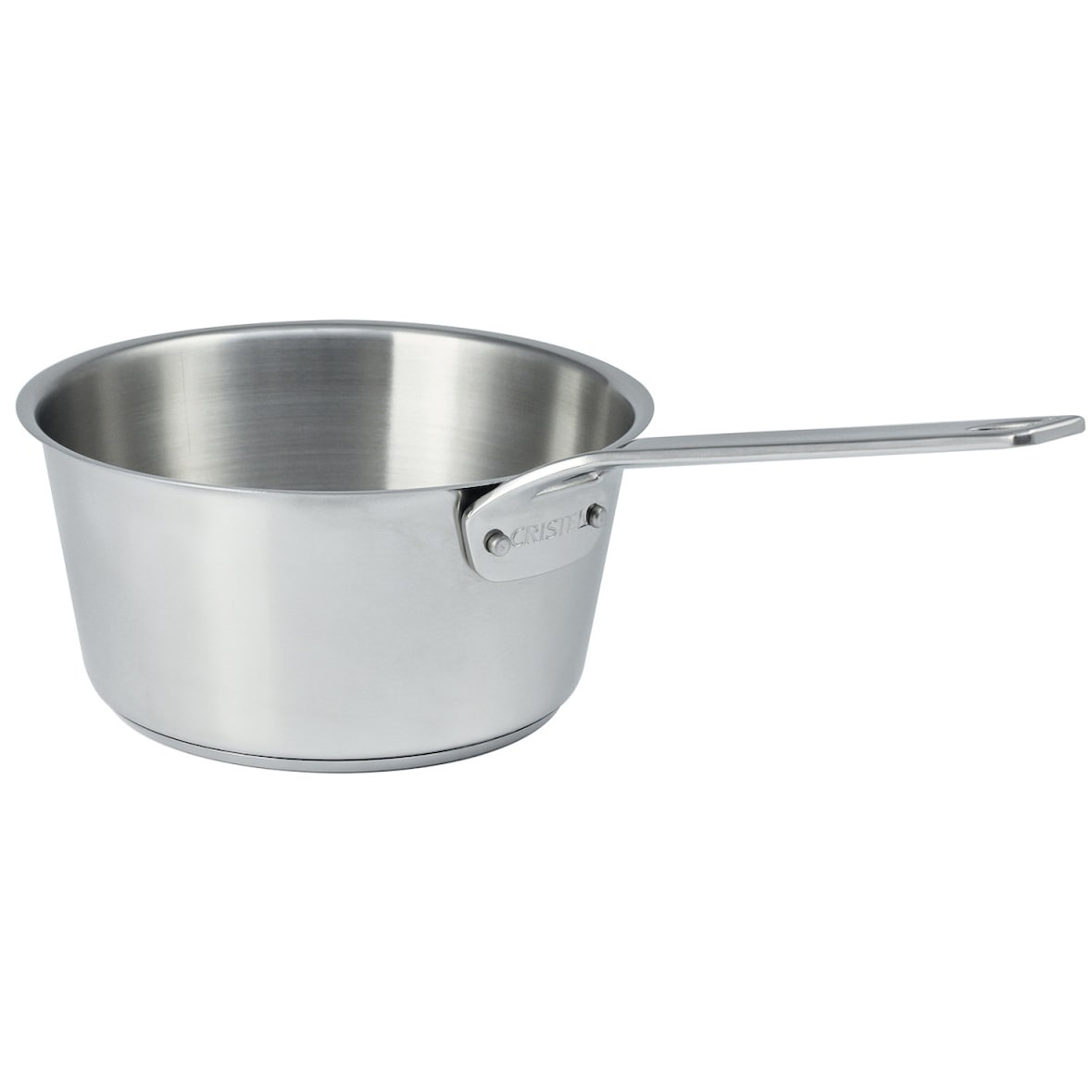 Casserole en inox brossé 1826  Ø18cm
