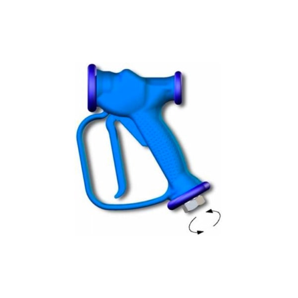 pistolet bleu centrale désinfection ERDEMIL