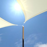 thumbnail of Toldo UV HDPE 4,2x4,2x6 Vela de Protección Solar Techo Balcón Jardín beige