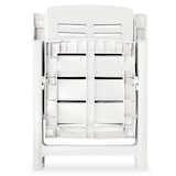 thumbnail of vidaXL Tuinstoelen 2 st verstelbaar kunststof wit
