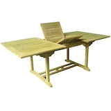 thumbnail of Premium XL Teak Ausziehtisch rechteckig Gartentisch Teakmöbel ausziehbar 180 cm