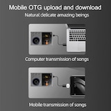 thumbnail of Lecteur MP3 HIFI Bluetooth 16GB+8GB Haute Qualité Sonore Écran 2.4 Pouces YONIS
