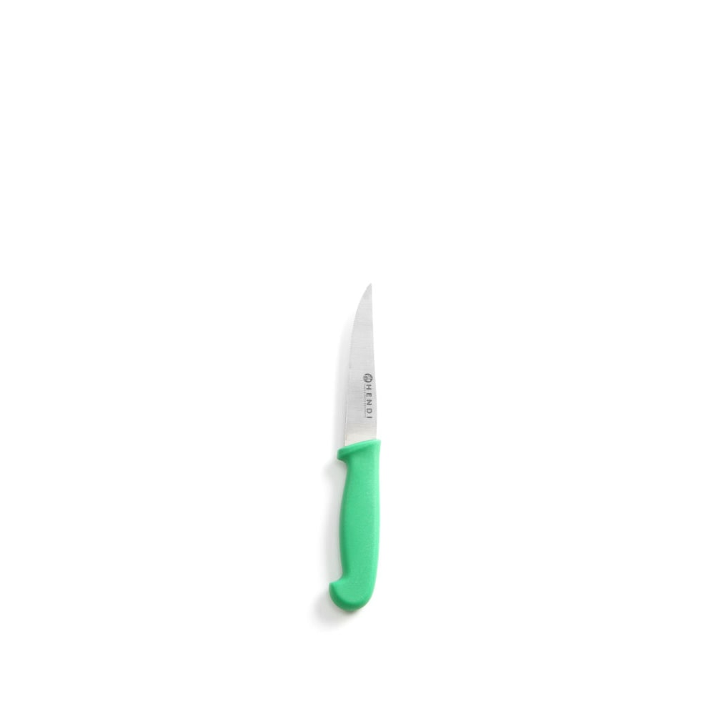 Cuchillo universal, HENDI, dentado, Verde, (L)205mm