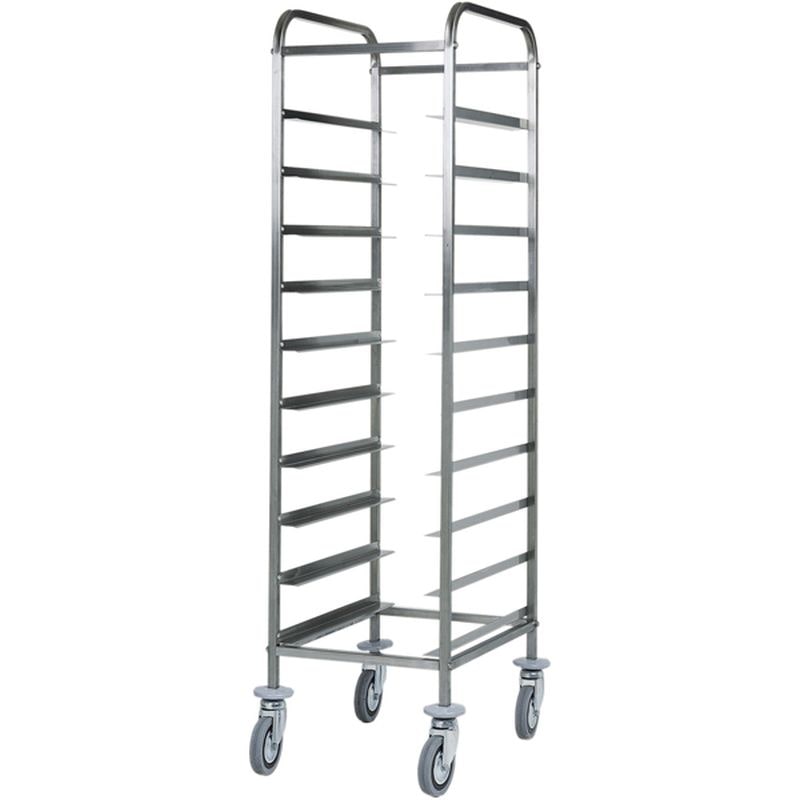 Abräumwagen 380 für 10 Tabletts GN 1/1 ohne Seitenwände