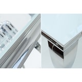 thumbnail of Mesa de Cristal Templado 160cm. Comedor o Cocina, Negro