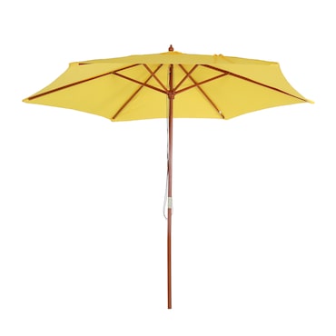 Ombrellone giardino spiaggia N81 Florida ø 300cm poliestere giallo