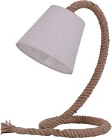 thumbnail of Näve Tischleuchte mit Textilschirm "Rope" h: 35cm l: 26cm b: 18cm
