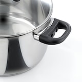 thumbnail of Karcher Topfset Mia aus Edelstahl, Induktion, Töpfe mit Glasdeckel / Pfanne / Stielkasserolle, 5-teilig