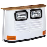 thumbnail of Helloshop26 - Aparador mueble consola mueble de almacenaje madera maciza de mango forma de camión blanco 4402169