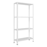 thumbnail of CROSSER Scaffalatura in Acciaio Verniciato 84x30xH160 montaggio ad incastro, Bianco