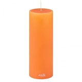 thumbnail of Sovie CANDLES Stumpenkerzen in Orange Ø 70 mm x H 200 mm - 6 Stück - Säulenkerzen Flachkopf