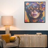 thumbnail of Toile dentelle Papillon 100x100 cm -  Décoré Rectangle Tissu Amadeus 104x2.5 cm