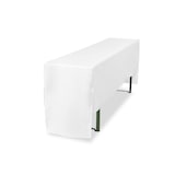 thumbnail of TexDeko Hussen für Bierzeltgarnitur 3TLG Set Premium PRO Blickdicht Biertischhussen 220cm (Tischbreite: 50cm, Weiß)