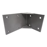 thumbnail of 3er-Set Deckenadapter für Kassetten-Markise T124, Deckenmontage Halterung Adapter ~ grau