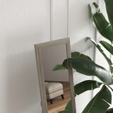 thumbnail of HOMCOM espejo de cuerpo entero 37x157 cm espejo de pie espejo de pared forma rectangular con marco de madera decorativo para salón dormitorio pasillo
