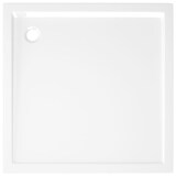 thumbnail of vidaXL Douchebak vierkant 80x80 cm ABS wit