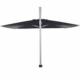 thumbnail of SIENA GARDEN  Stratos Stratos Ampelschirm silber/schwarz meliert 300x400cm