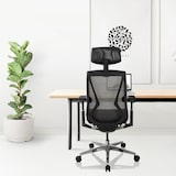 thumbnail of Bürostuhl / Drehstuhl INSPERO Netzstoff / Stoff schwarz hjh OFFICE