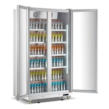 thumbnail of METRO PROFESSIONAL Frigorífico de bebidas de duas portas GSC1810, 120 x 58.5 x 198 cm, 1000 L, branco