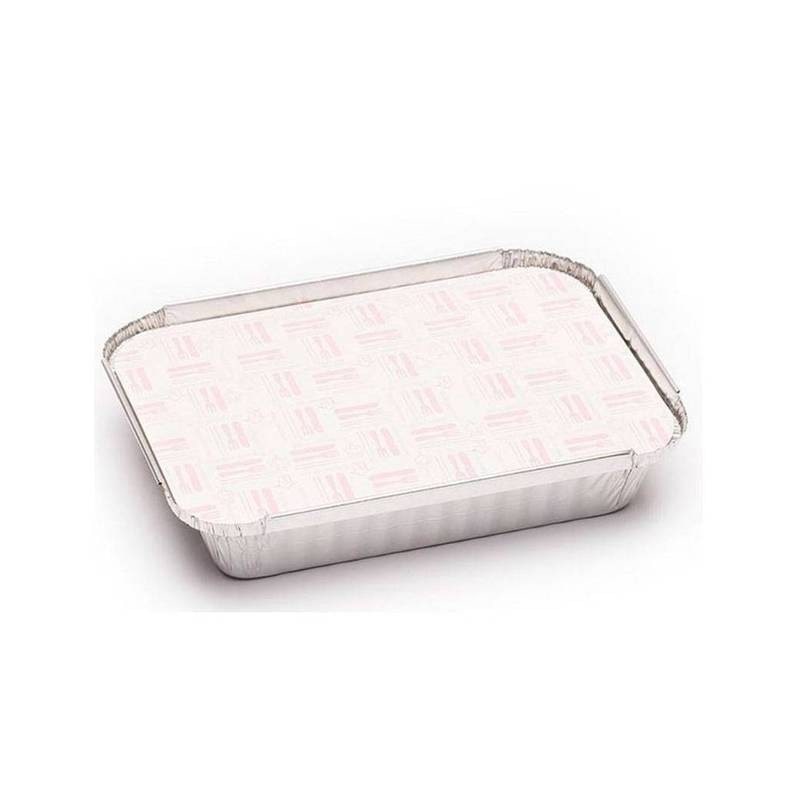 Greenvase - Envase de aluminio rectangular de 500 ml con tapa (1200 uds)