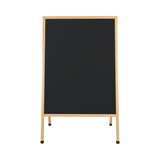 thumbnail of Bi-Office Quadro de Giz A-Frame Transitional - 600 x 900 mm - Superfície Não Magnética, Moldura de MDF Carvalho