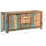 thumbnail of Helloshop26 - Buffet credenza cassettiera armadio mobile contenitore organizer per cucina soggiorno salotto 175 x 40 x 75 cm legno 02_0029562