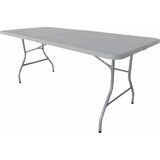 thumbnail of METRO PROFESSIONAL Table de banquet pliante, acier/plastique, 183 x 75 cm, blanc