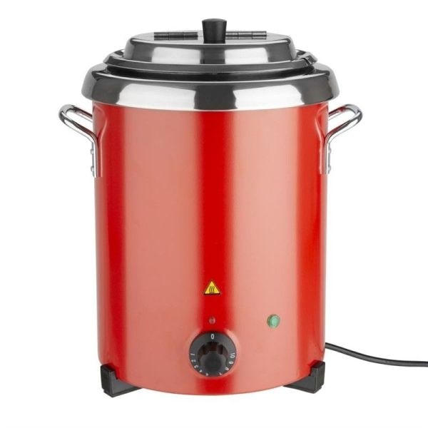 Buffalo Suppenkessel rot 5,7L, mit Handgriffen