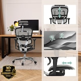 thumbnail of Bureaustoel / directiestoel ERGOHUMAN ULTRA GEN2 mesh zwart hjh OFFICE