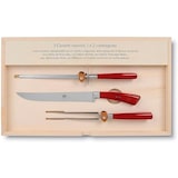 thumbnail of Coltellerie Berti - Il Trinciante completo - Set coltelli cucina forgiati - 14 pezzi - Manico Plenum Rosso
