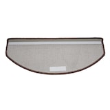 thumbnail of Juego de 15 alfombras para escaleras HWC-G49, alfombra para escaleras, juego de alfombras para escaleras, 65x25cm ~ media caña, marrón