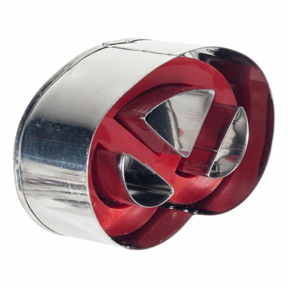 Westmark Linzer-Ausstechform Brezel, 5 cm, lose mit EAN, 35002291