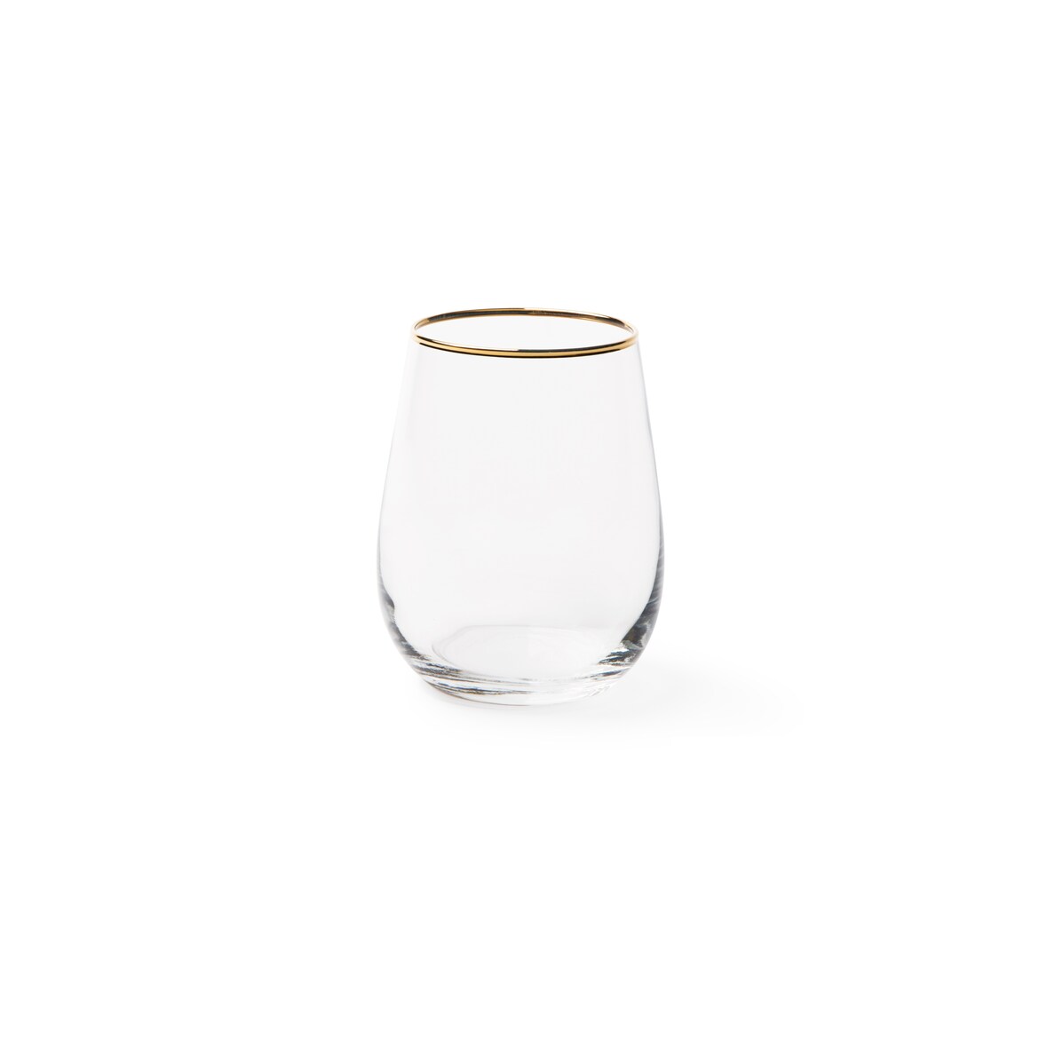 Excelsa Set Von 6 Wasserglas Gold Glas 47 Cl Transparent