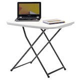 thumbnail of KG KITGARDEN - Mesa Plegable Auxiliar con Altura Ajustable, 50x75x56-73cm, Blanco