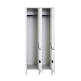 thumbnail of Armadio spogliatoio lamiera verniciata con 2 ante – L680xP350xH1795 mm