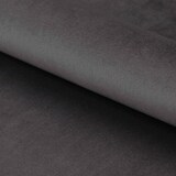 thumbnail of Sedia da ufficio in velluto grigio con rotelle