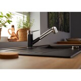 thumbnail of BLANCOWEGA-S II Armatur, Wasserhahn silgranitweiß/chrom Hochdruck