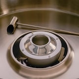 thumbnail of Romux® Machine à Barbe à Papa Rose avec Cuve de 52 cm | Machine Professionnelle en Acier Inoxydable pour événements et les fêtes - 1200 W et 220 V