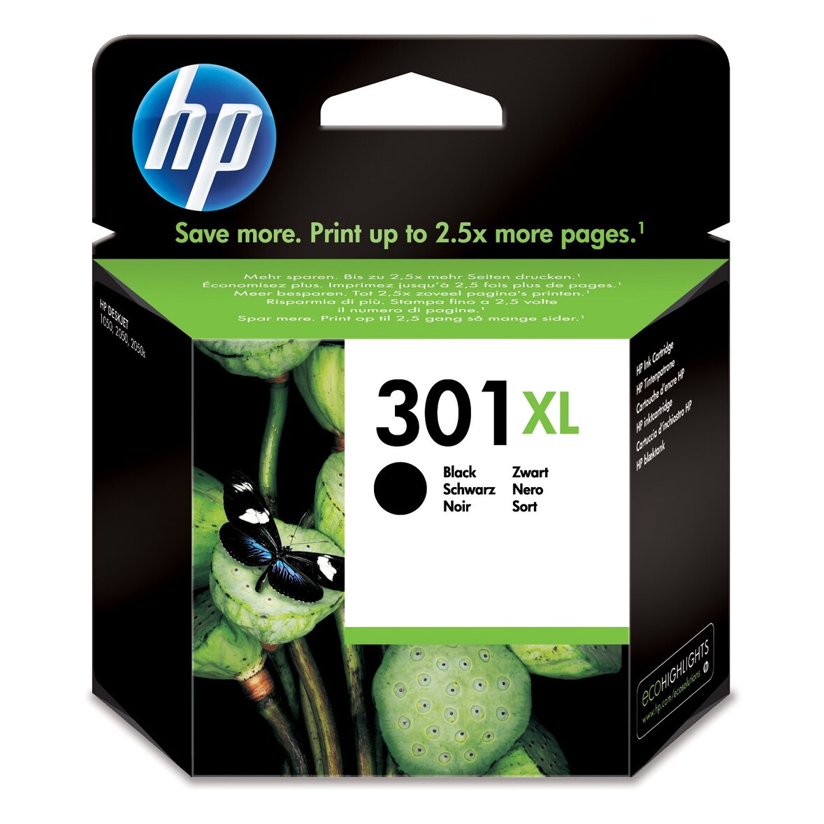Cartouche D Encre Hp 301 Xl Noir