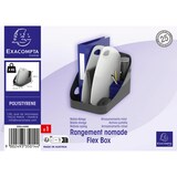 thumbnail of Exacompta 3501440D FLEX BOX opbergsysteem met 3 vakken, Office, zwart-grijs