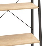 thumbnail of vidaXL Standregal 5 Böden Hellbraun und Schwarz 56x35x174 cm